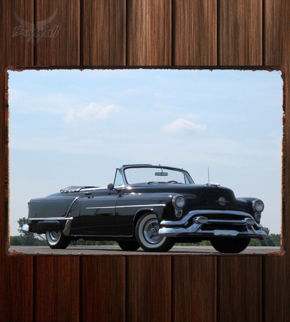 Металлическая табличка Oldsmobile 88 Convertible 494 Металлическая табличка Oldsmobile 88 Convertible 494